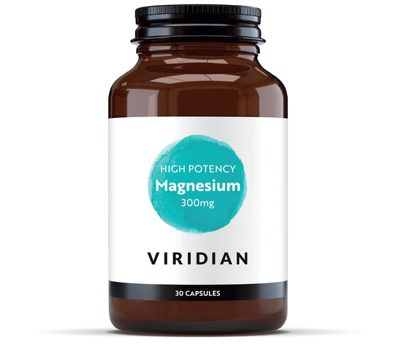 Viridian High Potency Magnesium 300mg - 120 vegetarian capsules